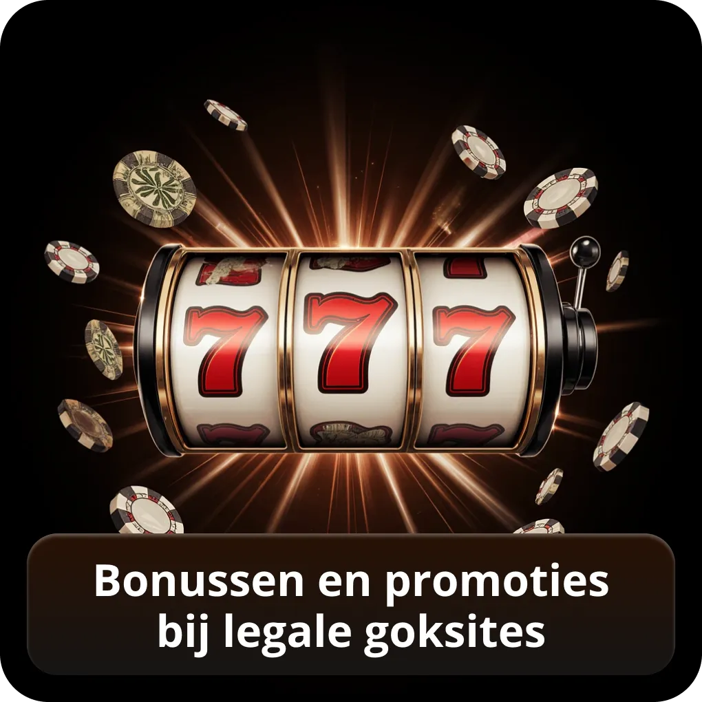 Bonussen en promoties bij legale goksites